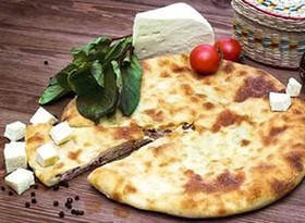 Осетинский пирог с сыром,листьями свеклы - Фото