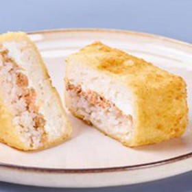 Онигири темпура с лососем терияки - Фото