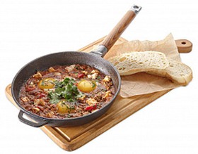 Шакшука мясная - Фото