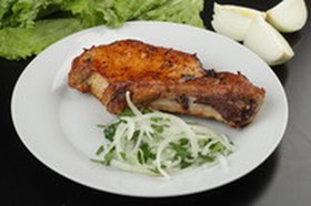 Шашлык из свинины (корейка) - Фото