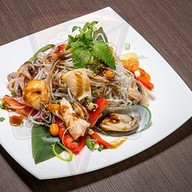 Фунчоза с морепродуктами Фото