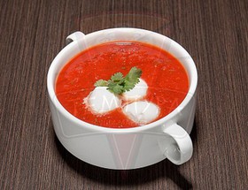 Суп-пюре томатный - Фото