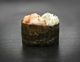 Суши сливочная креветка - Фото