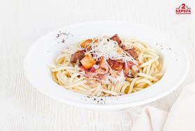 Три мяса спагетти - Фото