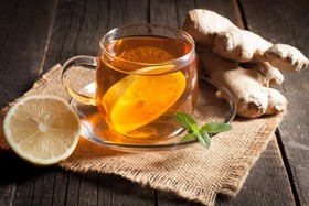 Имбирно-цитрусовый чай с мёдом - Фото