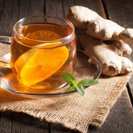 Имбирно-цитрусовый чай с мёдом Фото