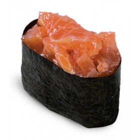 Гункан с острым лососем - Фото