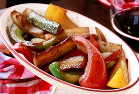 Овощи, обжаренные с бальзамико - Фото