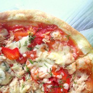 С курицей Фото