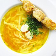 Суп лапша куриная Фото