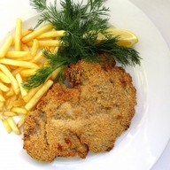 Шницель по-венски из свинины Фото