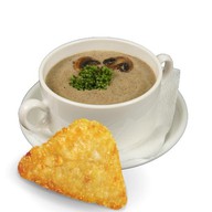 Грибной суп-пюре Фото