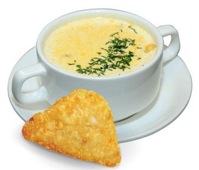 Сырный суп-пюре - Фото