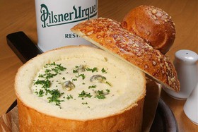 Сырный в белом хлеб - Фото