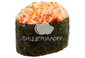 Острое суши с лососем - Фото