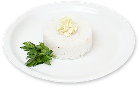 Рис со сливочным маслом - Фото