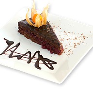 Вишневый торт Захер Фото