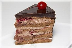 Вишнево-шоколадный торт - Фото