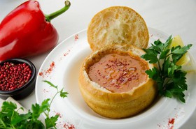 Крем-суп из чечевицы (Мерджемек) - Фото