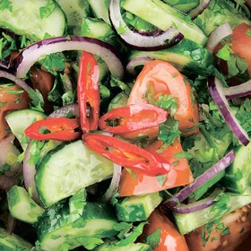 Овощной салат со специями - Фото