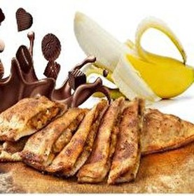 Пирог Шоколад с бананом - Фото