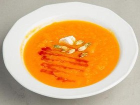 Тыквенный крем-суп с Маскарпоне - Фото