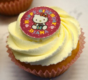 Капкейк детский Hello Kitty - Фото