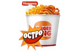Острый кинг букет креветки - Фото