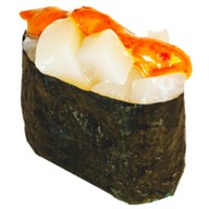 Спайси суши с гребешком Фото