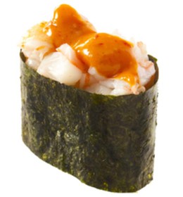 Спайси суши креветка - Фото
