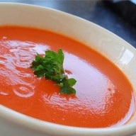 Крем суп с помидором Фото