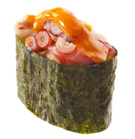 Спайси суши осминог - Фото