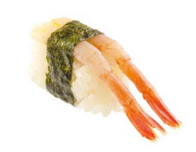 Суши сладкая креветка - Фото