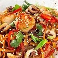 Рисовая wok лапша Фото