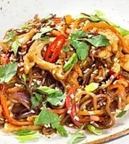 Гречневая wok лапша - Фото