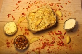 Картошка с грибным соусом - Фото