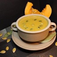 Тыквенный карибский суп Фото