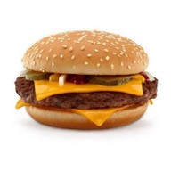 Чизбургер с двойным сыром Фото
