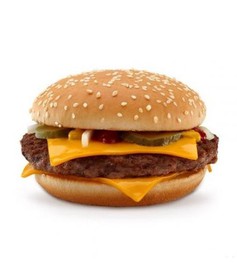 Чизбургер с двойным сыром - Фото