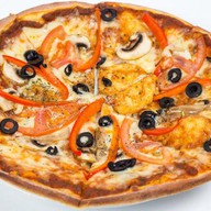 Пицца овощная Фото