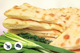 Осетинский пирог с сыром и зелены - Фото