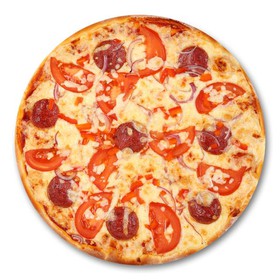 Колбасная ассорти пицца (халяль) - Фото