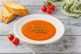 Томатный крем-суп - Фото
