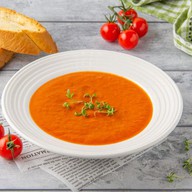Томатный крем-суп Фото