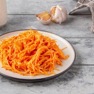 Морковь с чесноком (с сыром) Фото