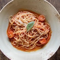 Спагетти помодоро Фото
