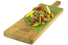 Жареный рис с овощами в фирменном соусе - Фото