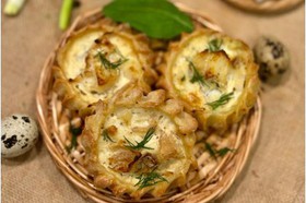 С треской и жареным луком 8шт - Фото