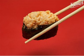 Острые суши с креветкой - Фото