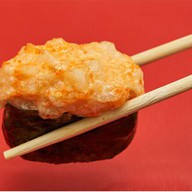 Острые суши лососем Фото